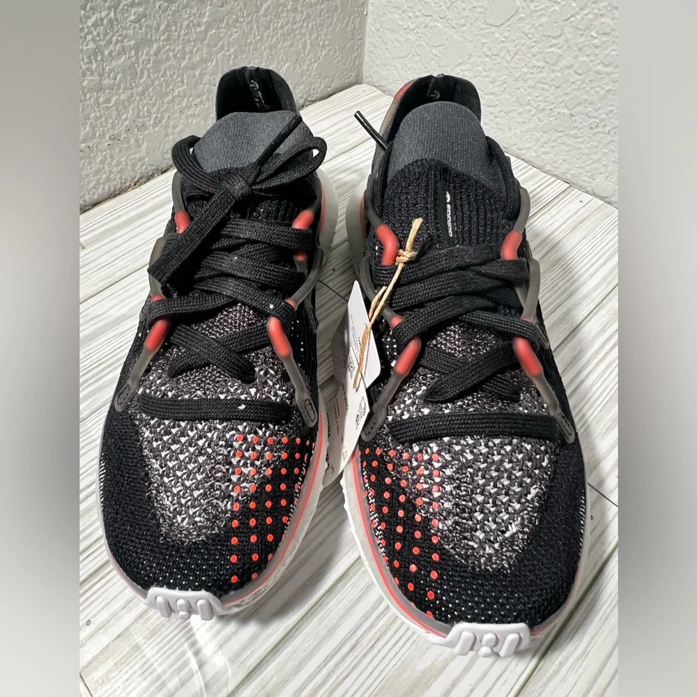 Adidas 4D Fusio men’s running shoe sneakers Black red size 5 GZ7884 athletic‎